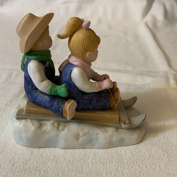 1999 HOMCO Home Interiors Denim Days #15350-99 Winter Fun. - Picture 3 of 8